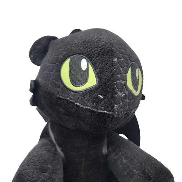 How To Train Your Dragon Toothless & Light Fury Plush Set By Build-A-Bear - Picture 3 of 7